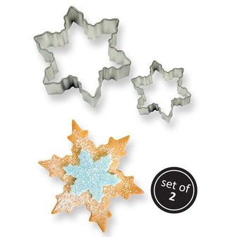 PME Cookie Cutter Snowflake set/2