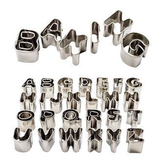 PME Alphabet &amp; Zahlen Cutter Set