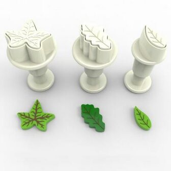 Dekofee Mini Plongeurs Feuilles Set / 3