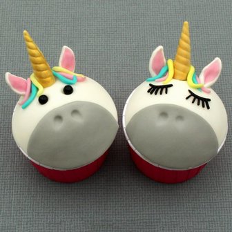 Katy Sue Mould Unicorn Ears, Horn and Lashes