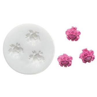 Silikomart Sugarflex Mould -Small Roses-