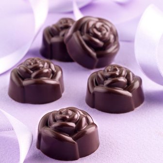 Silikomart Chocolate Mould Rose