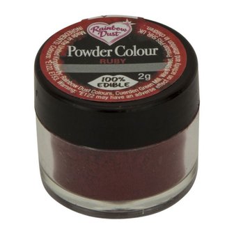 RD Edible Lustre - Ruby Red