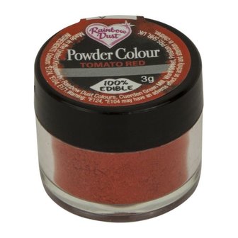 Rainbow Dust Kleurpoeder Rood - Tomato Red &gt;