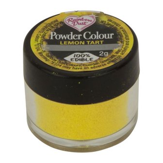 Rainbow Dust Powder Colour Yellow - Lemon Tart