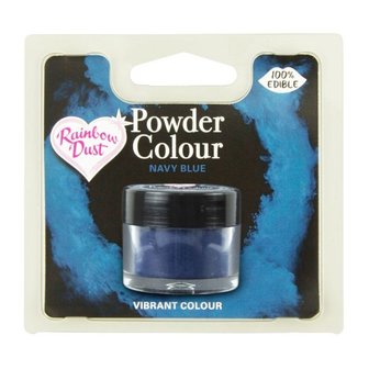 Rainbow Dust Powder Colour Blue - Navy Blue