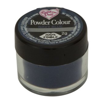 Rainbow Dust Powder Colour Blue - Navy Blue