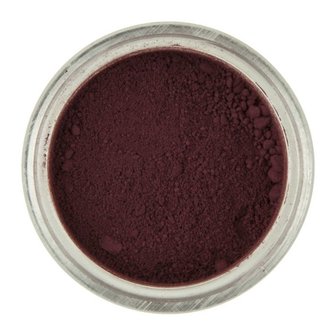 Rainbow Dust Powder Colour Purple - Burgundy