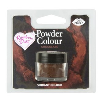 Rainbow Dust Powder Colour Brown - Chocolate