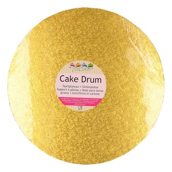 FunCakes Cake Drum Rond &Oslash; 30,5 cm Goud