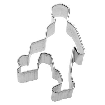 Birkmann Football player cookie cutter 7cm