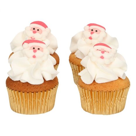 FunCakes Suikerdecoratie Kerstman Set/12