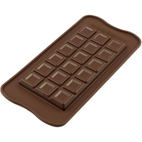 Silikomart Chocoladevorm Chocolade Reep