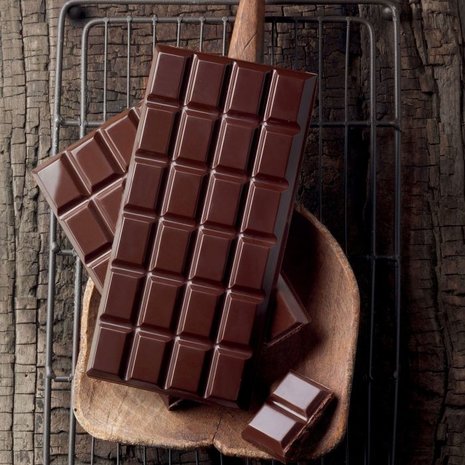 Silikomart Moule à Chocolat Barres de Chocolat 