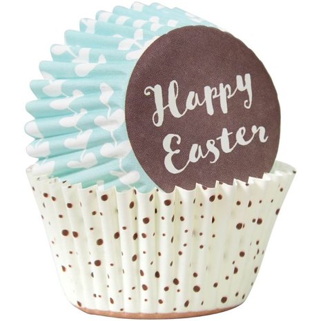 Wilton Mini Caissettes à Cupcakes Happy Easter pcs/100