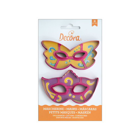 Decora Cookie Cutters Mask Set/2