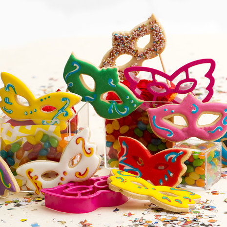 Decora Cookie Cutters Mask Set/2