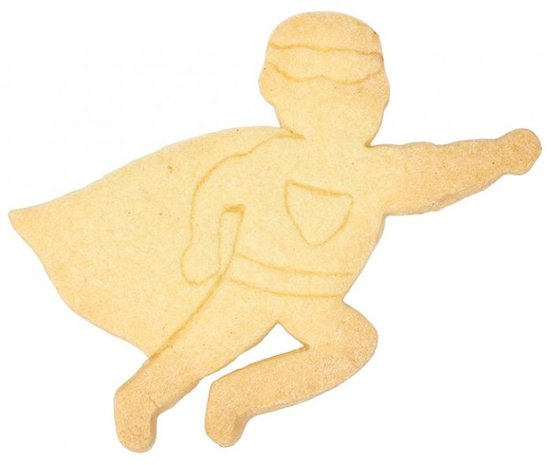Birkmann Superhero Cookie Cutter, 9 cm