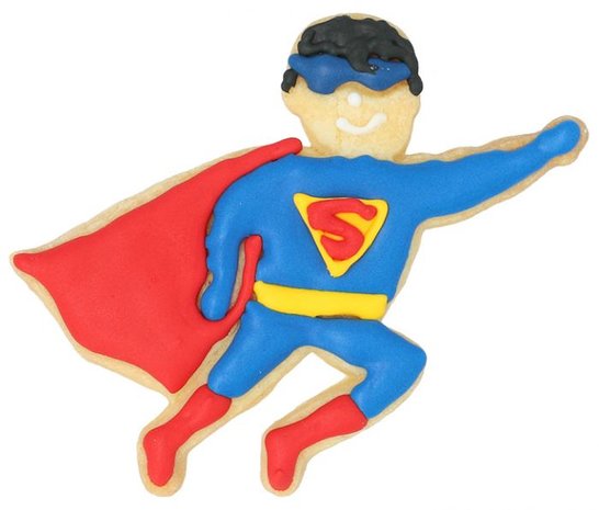 Birkmann Superhero Cookie Cutter, 9 cm