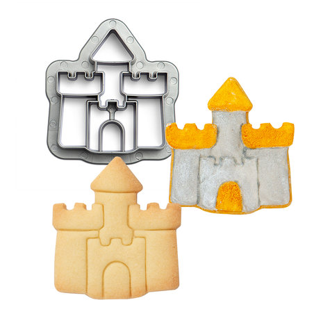 Decora Castle Plastic Cookie Cutter 