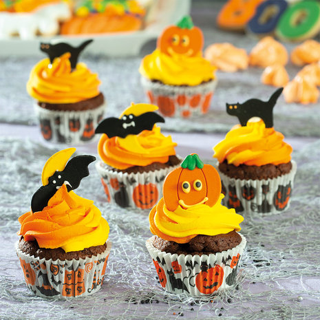 Decora Cupcake Caissettes Halloween 50 x 32mm pcs/36 - Kaatjes