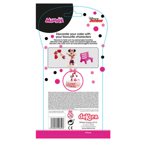 Dekora Taartdecoratie Set Minnie Mouse