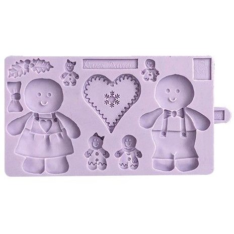 Karen Davies Siliconen Mould Gingerbread Cookie