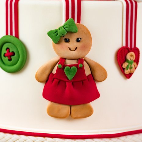 Karen Davies Siliconen Mould Gingerbread Cookie