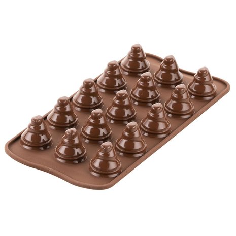 Silikomart Moule à Chocolat Choco Trees
