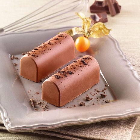 Silikomart Schokoladen-Mould Midi Buche