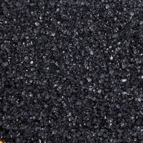 Decora Glittered Sugar Black 100g