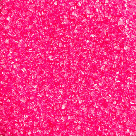 Decora Glittered Sugar Fuchsia 100g