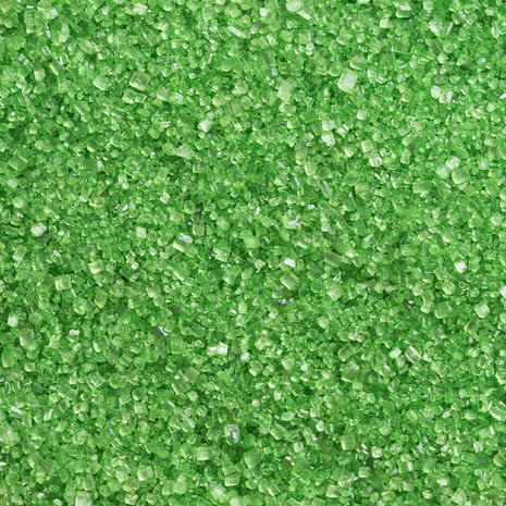 Decora Glittered Sugar Green 100g