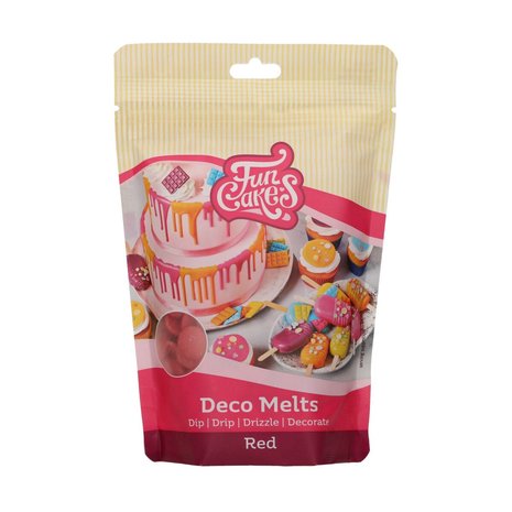 FunCakes Deco Melts Red 250g