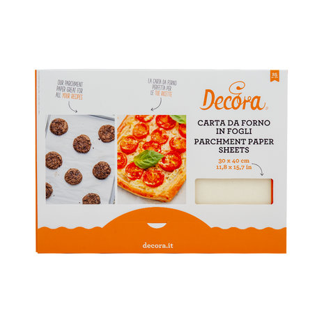 Decora Parchment Paper Sheets 40 x 30cm pk/25