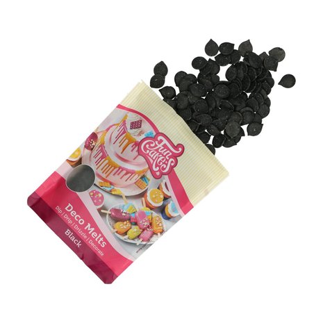 FunCakes Deco Melts Zwart 250g