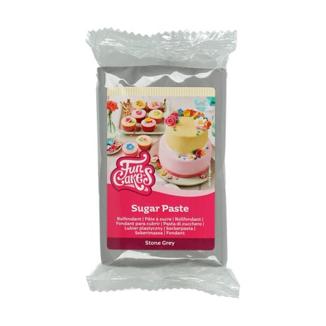 FunCakes Pâte à Sucre Stone Grey 250 g