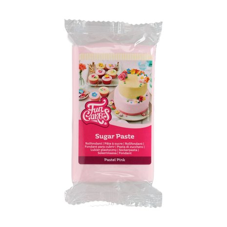 FunCakes Pâte à Sucre Pastel Pink 250 g