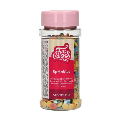 FunCakes Confetti 6mm Mix 60g