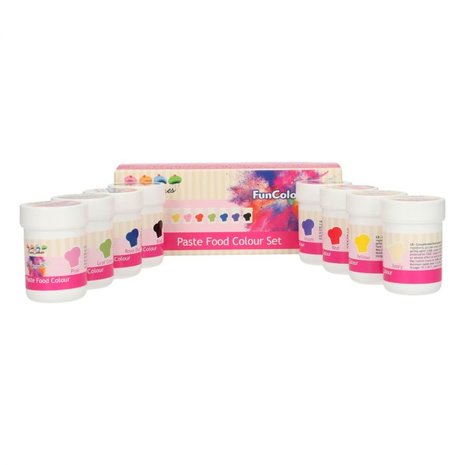 FunCakes Food Colour Paste Set/8