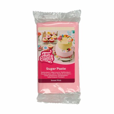 FunCakes Pâte à Sucre Sweet Pink 250 g