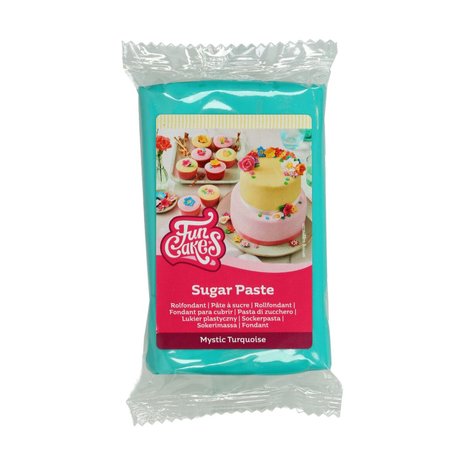 FunCakes Pâte à Sucre Mystic Turquoise 250 g