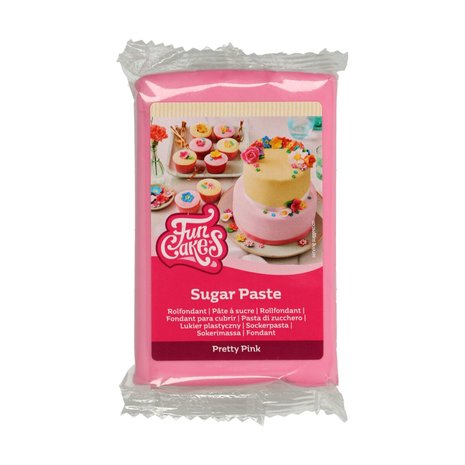 FunCakes Pâte à Sucre Pretty Pink 250g