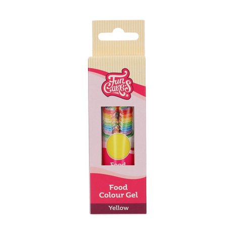 FunCakes Gel Colorant Alimentaire Jaune 30 g