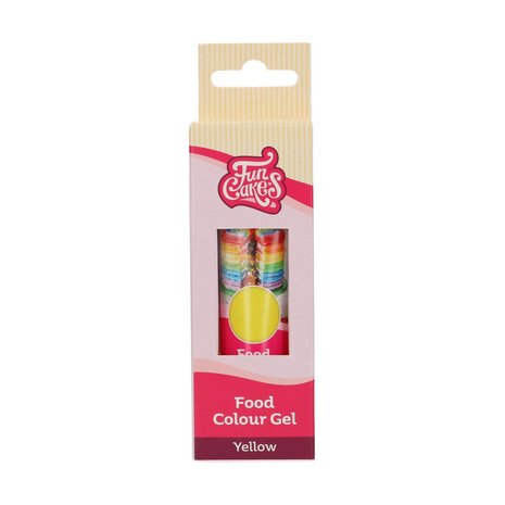 FunCakes Food Colour Gel Yellow 30 g