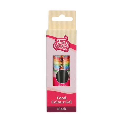 FunCakes Food Colour Gel Black 30 g