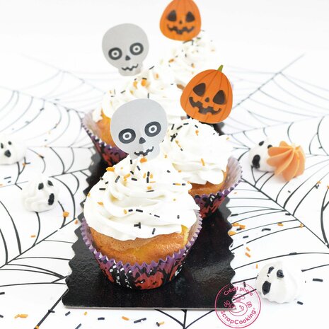 Scrapcooking Baking Cup & Topper Halloween Set/24