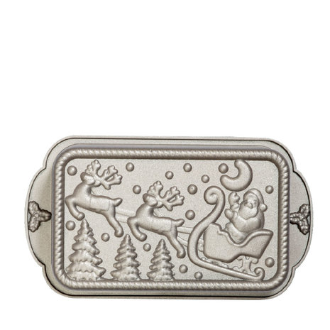 Harde wind versnelling band Decora Bakvorm Kerst & Kerstman 27 x 15 xh 5.8 cm - Kaatjes Bakwinkel