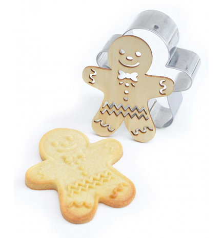 Scrapcooking Gingerbread Man Uitsteker en Embosser 