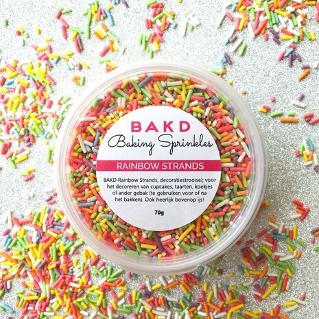 BAKD Rainbow Strands Bakvast 60g